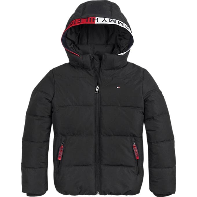 Tommy Hilfiger ESSENTIAL PADDED JACKET - BLACK