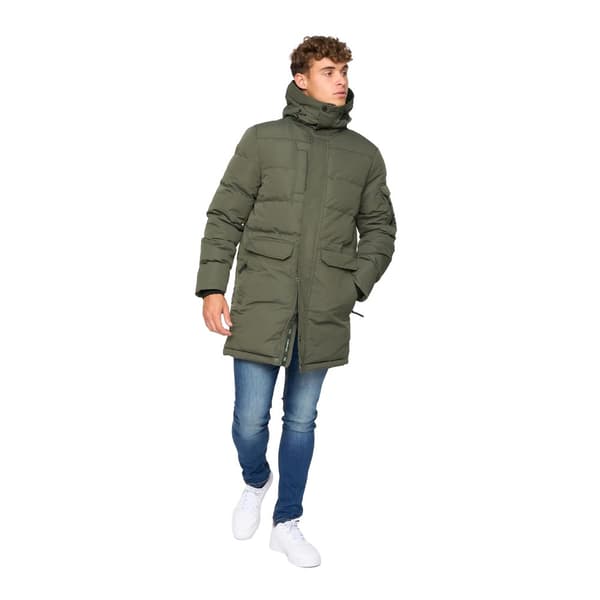 Crosshatch Mens Milwaka Long Padded Jacket