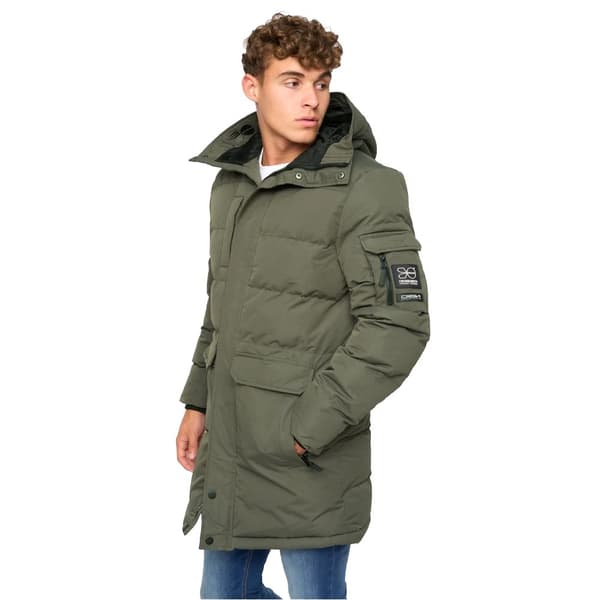 Crosshatch Mens Milwaka Long Padded Jacket