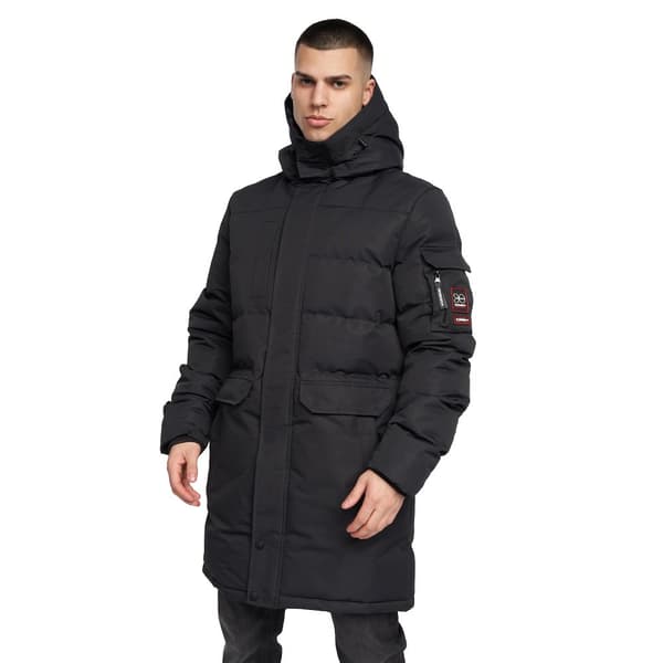 Crosshatch Milwaka lång vadderad jacka för män