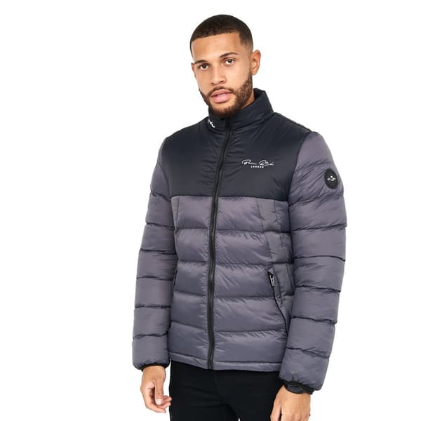 Born Rich Lyden Oversized Puffer Jacket för män Grey L