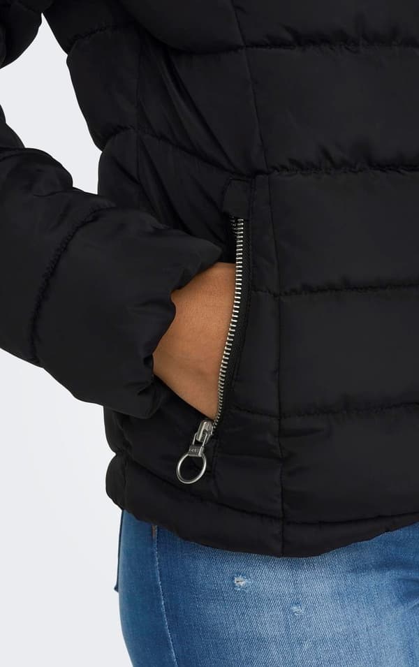 Only - onlEllan Quilted Hood Jacket