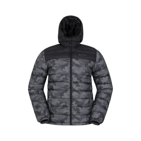Mountain Warehouse Vadderad Seasons II Camo-jacka för herrar