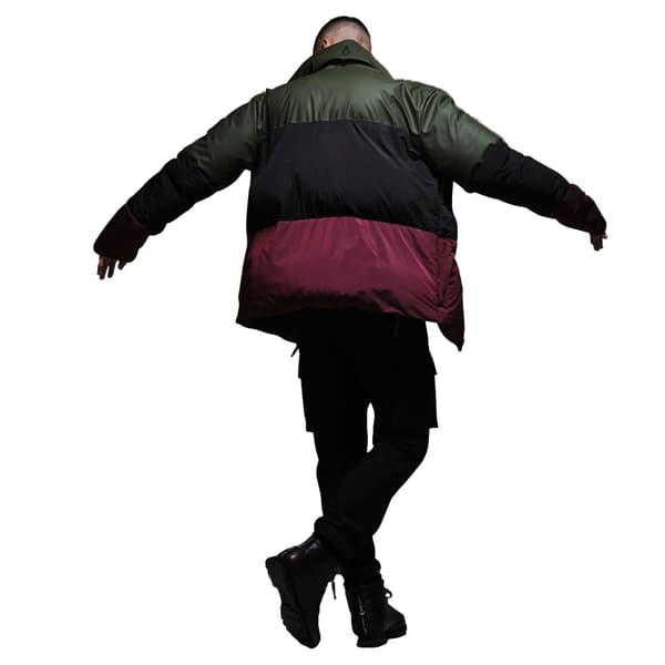 Regatta Mens Christian Lacroix Barbegal Baffled Padded Jacket