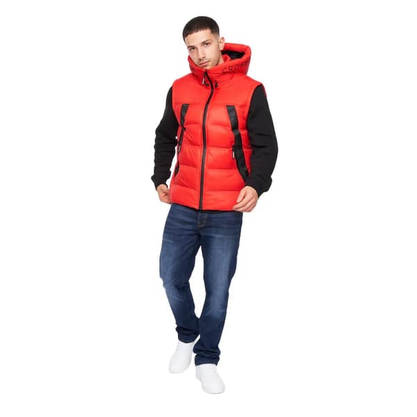 Crosshatch Craystore - Gilet med huva, herr