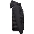 Miniatyrbillede 3 af 3: Tee Jays Mens Crossover Hooded Padded Jacket
