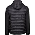 Miniatyrbillede 2 af 3: Tee Jays Mens Crossover Hooded Padded Jacket