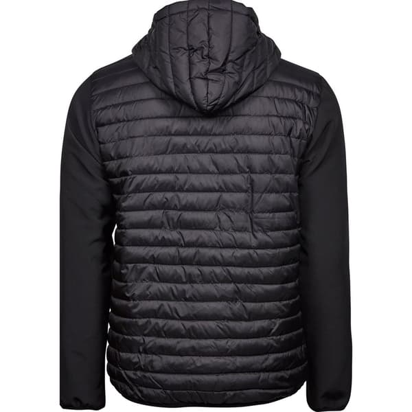Tee Jays Mens Crossover Hooded Padded Jacket