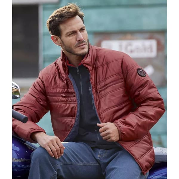 Atlas For Men Mens Full Zip Puffer Jacket