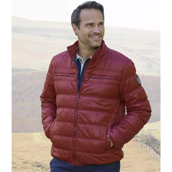 Atlas For Men Mens Full Zip Puffer Jacket