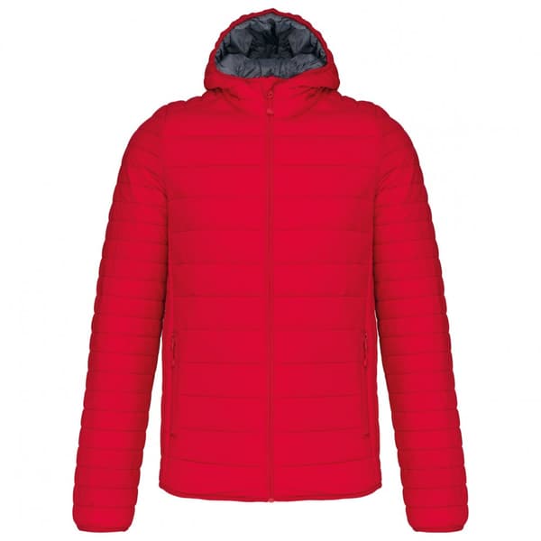 Kariban Mens Lightweight Hooded Padded Jacket