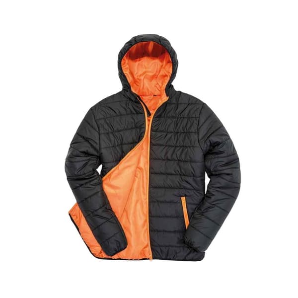 Result Core Vaddad jacka för män Black/Orange XL