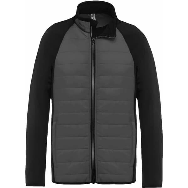 Proact Mens Dual Material Sports Padded Jacket