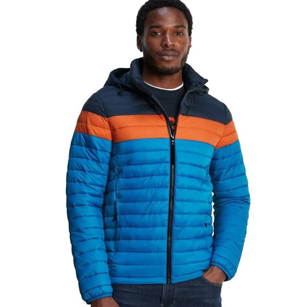 TOG24 Mens Bowburn Colour Block Padded Jacket