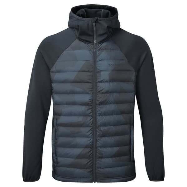 TOG24 Postill Printed Hybrid Jacket för herrar Indigo L