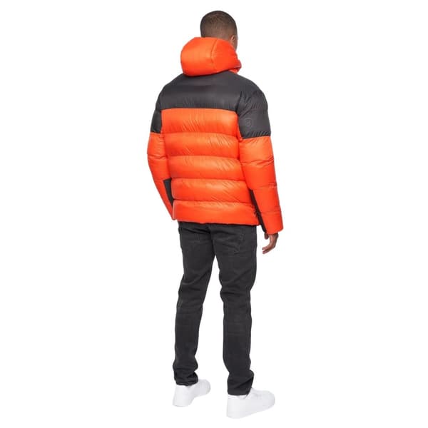 Duck And Cover Mens Raymax Contrast Panel Padded Jacket