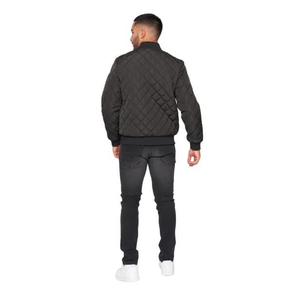 Glorious Gangsta Mens Moritzio Quilted Bomber Jacket