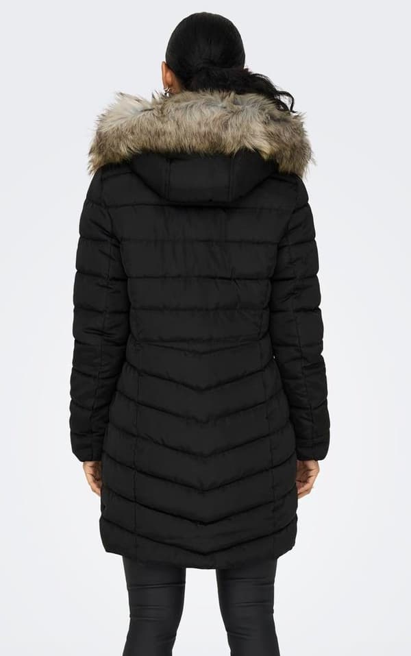 Only - onlNewellan Quilted Hood Coat