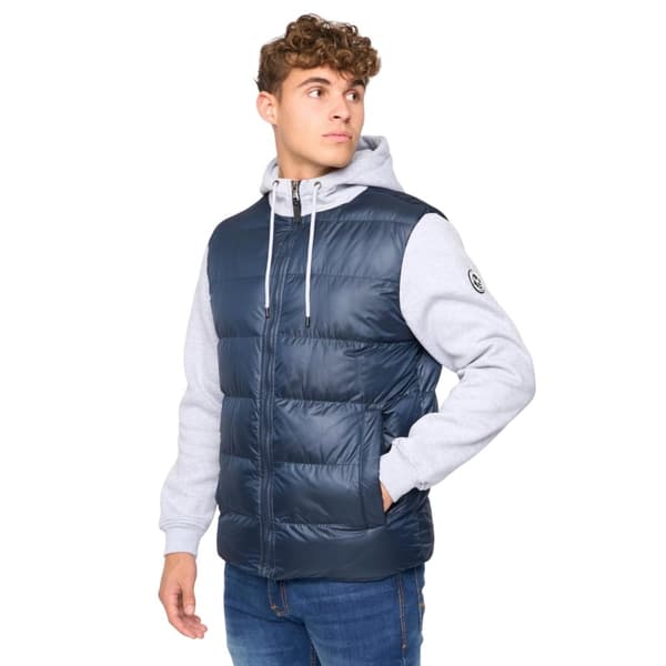 Bewley & Ritch Mens Brookers Jersey Puffer Jacket