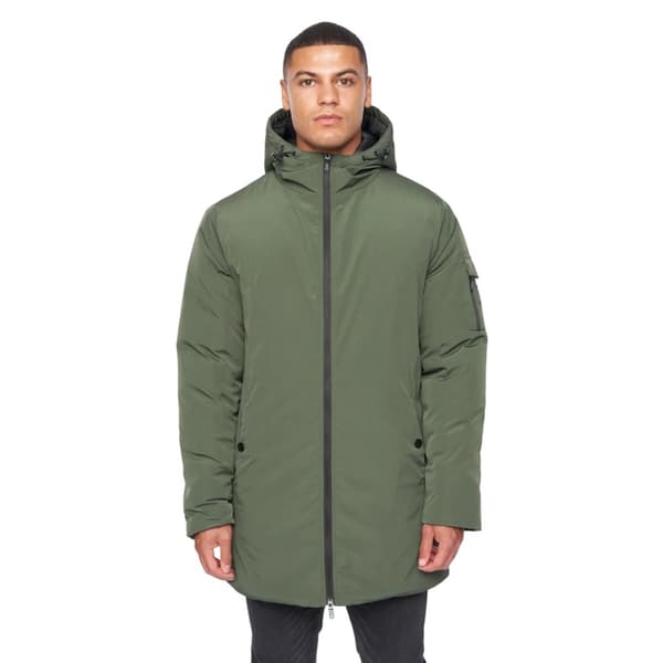 Duck and Cover Mens Mantrax Padded Jacket Dark Olive M