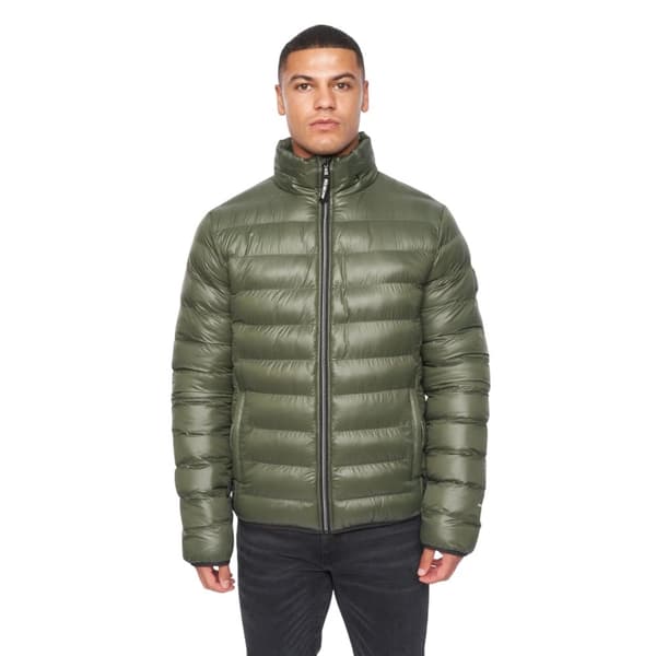 Duck and Cover Mens Shemmy 2 Layer Quilted Jacket