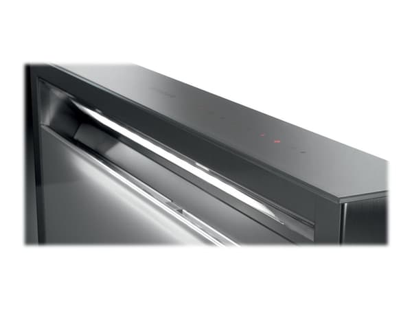 Faber Fabula EVO+BK A90 - Panser - teleskopfallvind - Nisje - bredde: 81.2 cm - dybde: 10.6 cm - ekstraksjon og resirkulasjon (med ekstra resirkulasj