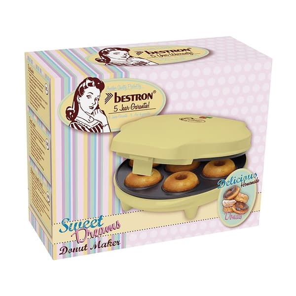 Munkmaskin - Bestron - ADM218SD - 700W - Non-stick tallrikar - Pastellgul
