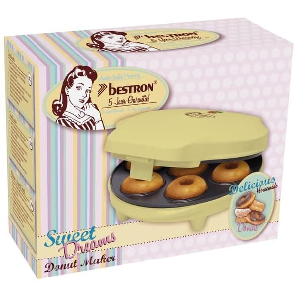 Munkmaskin - Bestron - ADM218SD - 700W - Non-stick tallrikar - Pastellgul