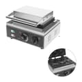 Miniatyrbillede 1 af 2: Elektrisk Donutmaskine, 1550W Effekt, Teflonbelægning,6, Sølv