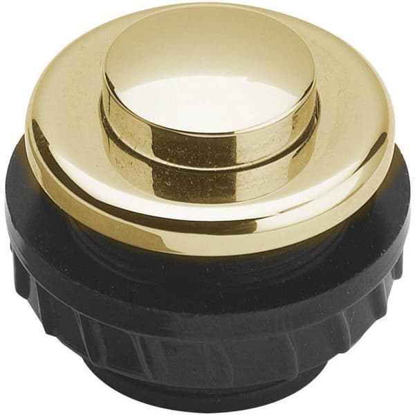 Grothe 62025 Klockknapp 1x Guld 12 V/1,5 A