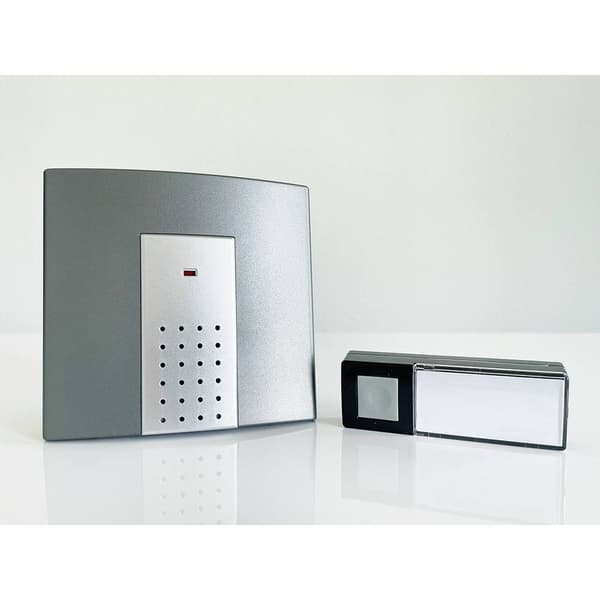 Trådlös dörrklocka Komplett set Heidemann 70823 HX Square