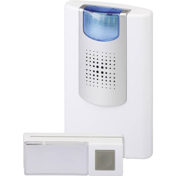 Trådlös dörrklocka Komplett set Heidemann 70820 HX Ice