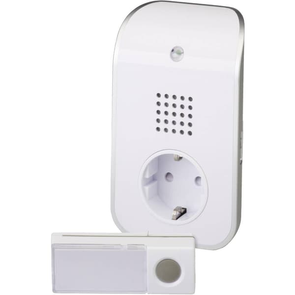 Trådlös dörrklocka Komplett set Heidemann 70820 HX Ice