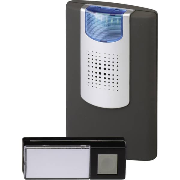 Trådlös dörrklocka Komplett set Heidemann 70825 HX Flashlight