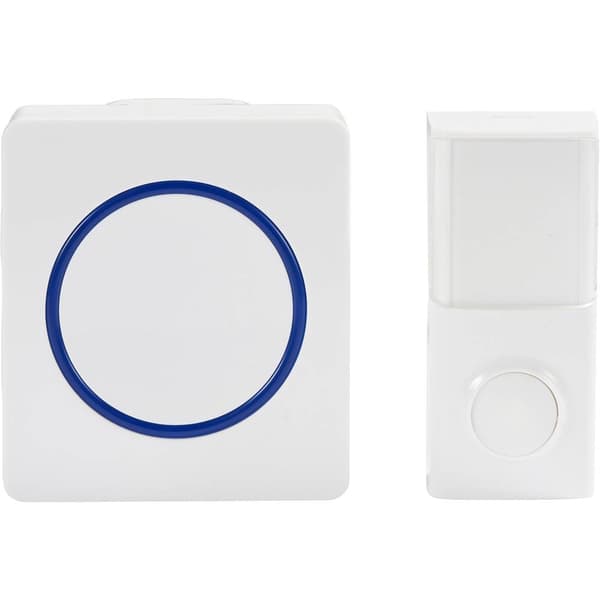 Baseline 70708 Trådlös gong Komplett set batterilös, med Piezo, med namnskylt