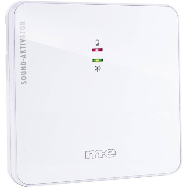 m-e modern-electronics 41382 Trådlös dörrklocka Sändare ljudaktiv