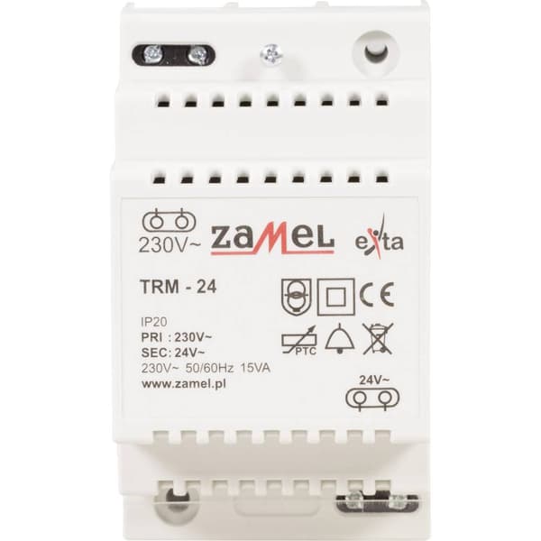 Zamel TRM-24 Klock-transformator 24 V/AC 0.63 A