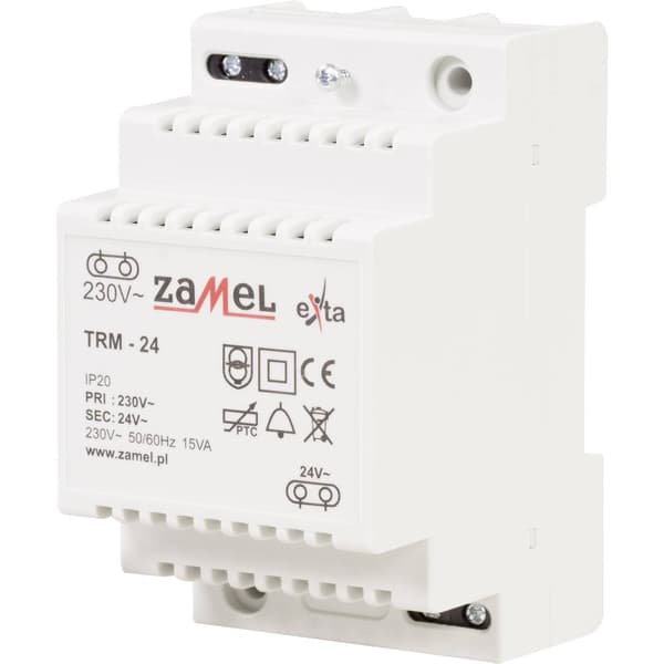 Zamel TRM-24 Klock-transformator 24 V/AC 0.63 A