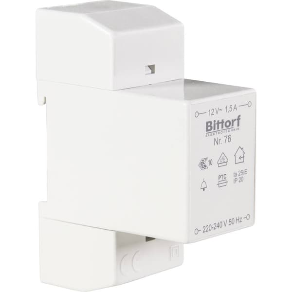 Bittorf 76 Klock-transformator 12 V/AC 1.5 A