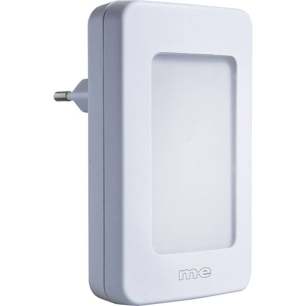 m-e modern-electronics 41145 Trådlös gong Mottagare med automatisk nattlampa