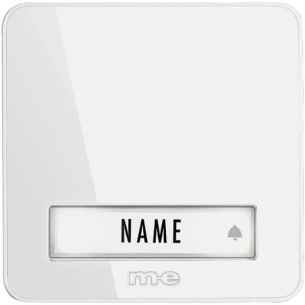 m-e modern-electronics 41077 Trådlös dörrklocka Sändare