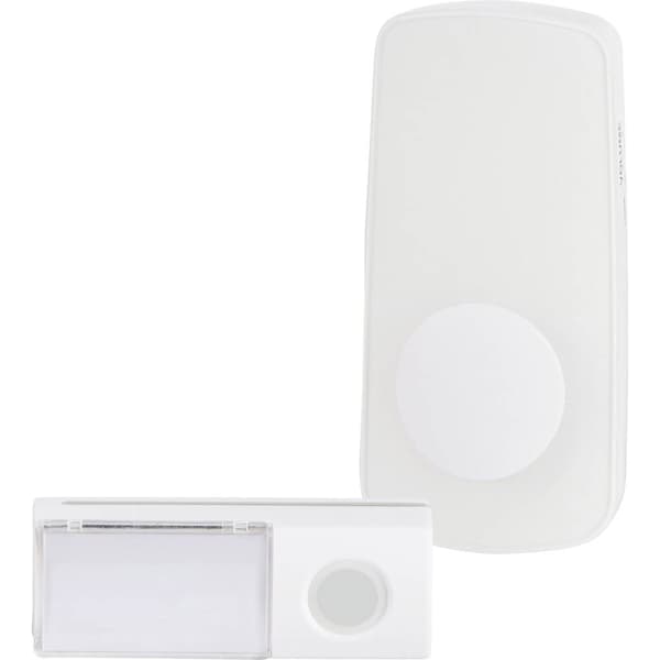 Trådlös gong Komplett set med blixt, med namnskylt Heidemann 70827 HX Ocean 230 V