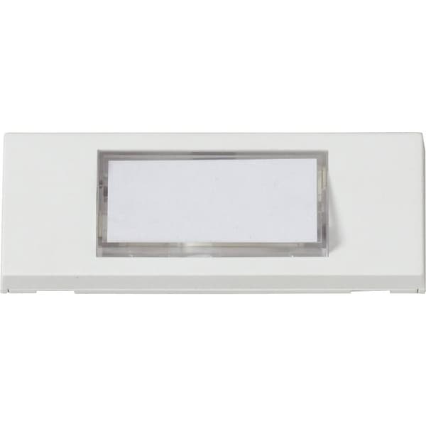 Heidemann 70060 Klockplatta med namnskylt 1x Renvit 24 V/1 A