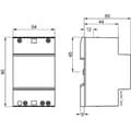 Miniatyrbild 3 av 3: Siemens 4AC37240 Säkerhetstransformator 8 V, 12 V 2 A