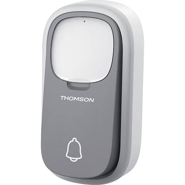 Thomson 513134 Trådlös dörrklocka Komplett set med namnskylt