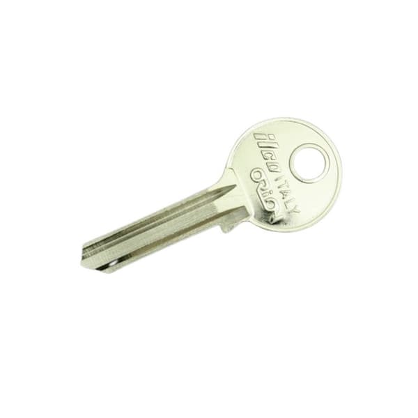 Universal Cylindernøgle i stål (pakke med 10 stk.) Silver One Size