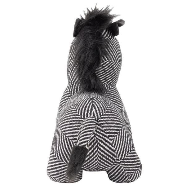 Paoletti Jacquard Zebra Doorstop