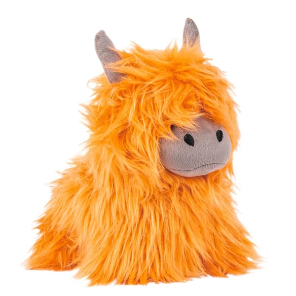 Paoletti Highland Cow Doorstop Orange 16cm x 23cm x 25cm