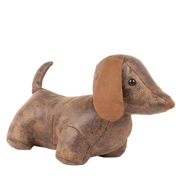 Paoletti Dexter Daschund Dog Door Stopper Brown One Size
