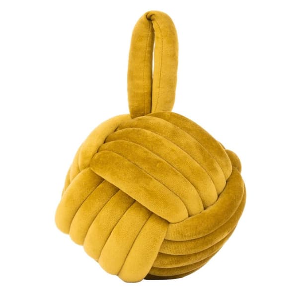 Furn Velvet Knotted Door Stopper